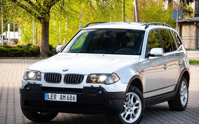 BMW X3 cena 26900 przebieg: 230000, rok produkcji 2005 z Wejherowo małe 781